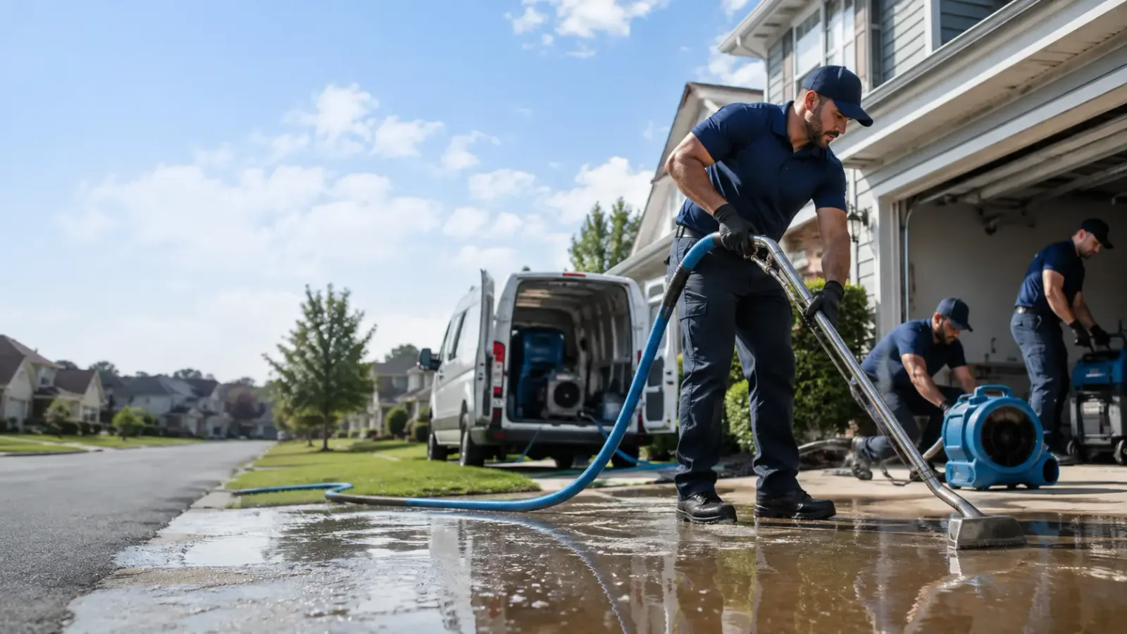 Flood Damage Restoration in Kingston, OH